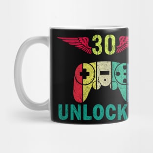 Level 30 Unlocked Awesome Since 1990 - Gamers lovers Mug